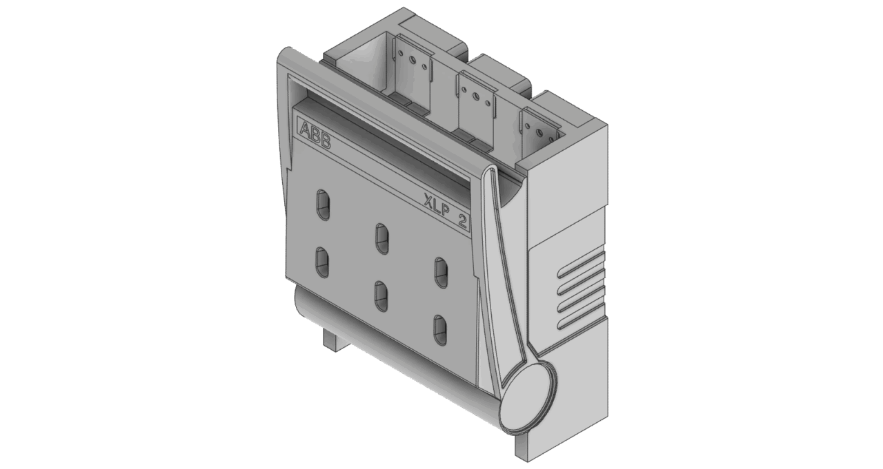Чертеж Модуль ABB CHAVE NH XLP 2