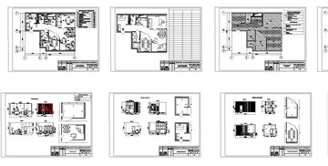 Чертеж Дизайн-проект офиса