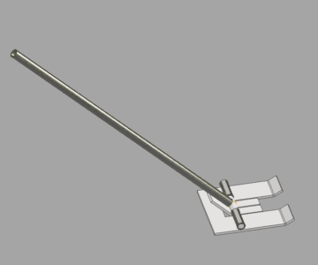 3D модель Чистка ламелей (приспособление)