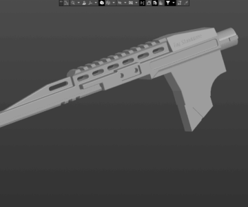 3D модель Страйкбол Standalone платформа для TAGinn M203MT