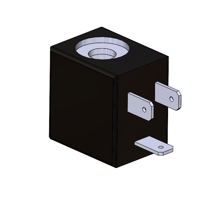 3D модель Соленоид CL-67