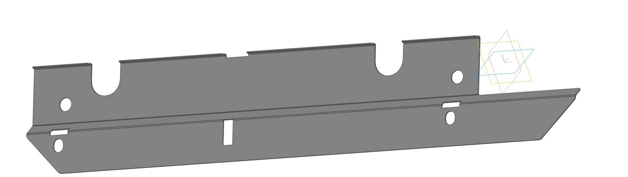 Чертеж Декоративная накладка радиатора Subaru Forester SG