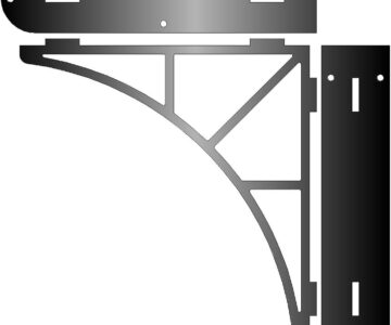 Чертеж Кронштейн угловой для полки