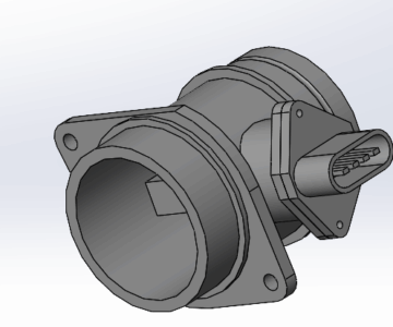 3D модель Датчик массового расхода воздуха  ДМРВ ВАЗ 2115 8v 1,5i