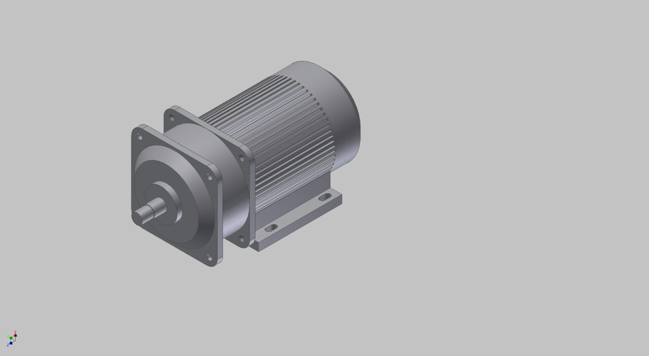 3D модель Электродвигатель BM1424ZXF
