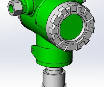 3D модель Датчик давления ЭМИС-БАР