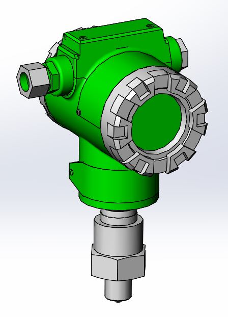 3D модель Датчик давления ЭМИС-БАР