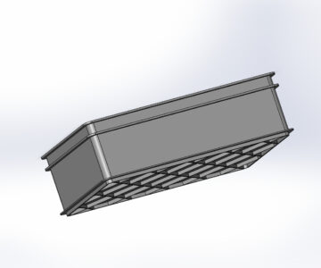 3D модель Евроконтейнер 600х400х180