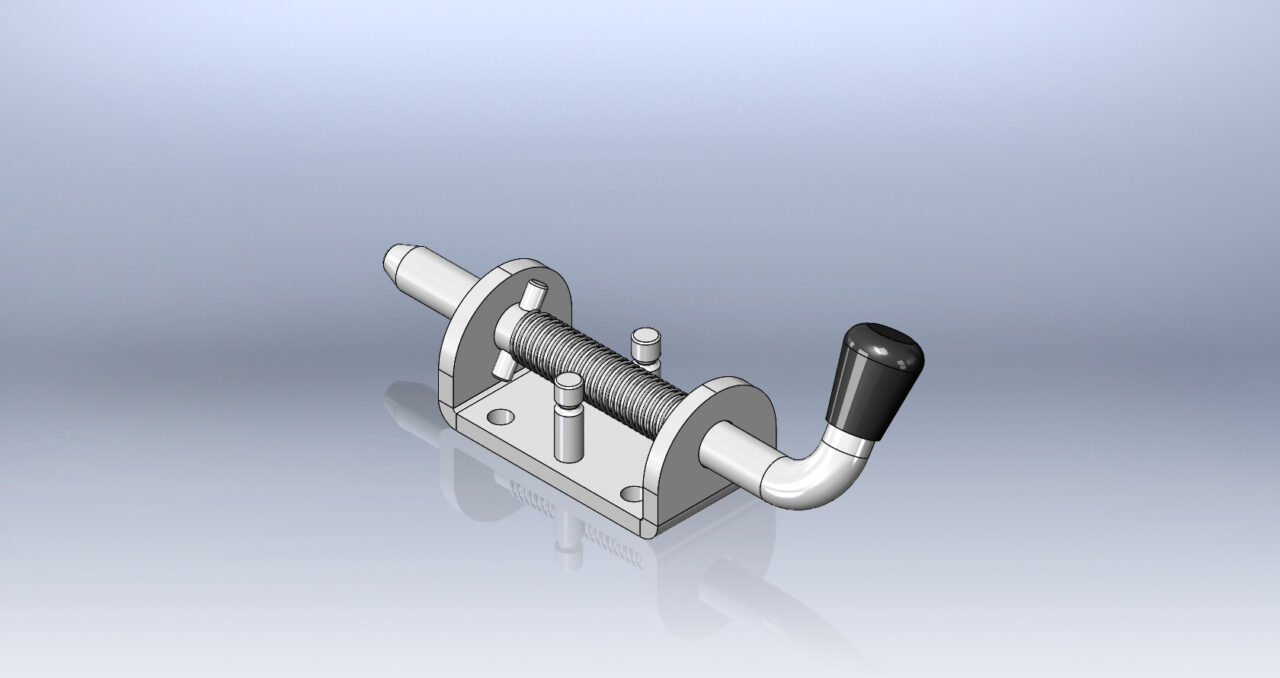 3D модель Фиксатор защелка 023000