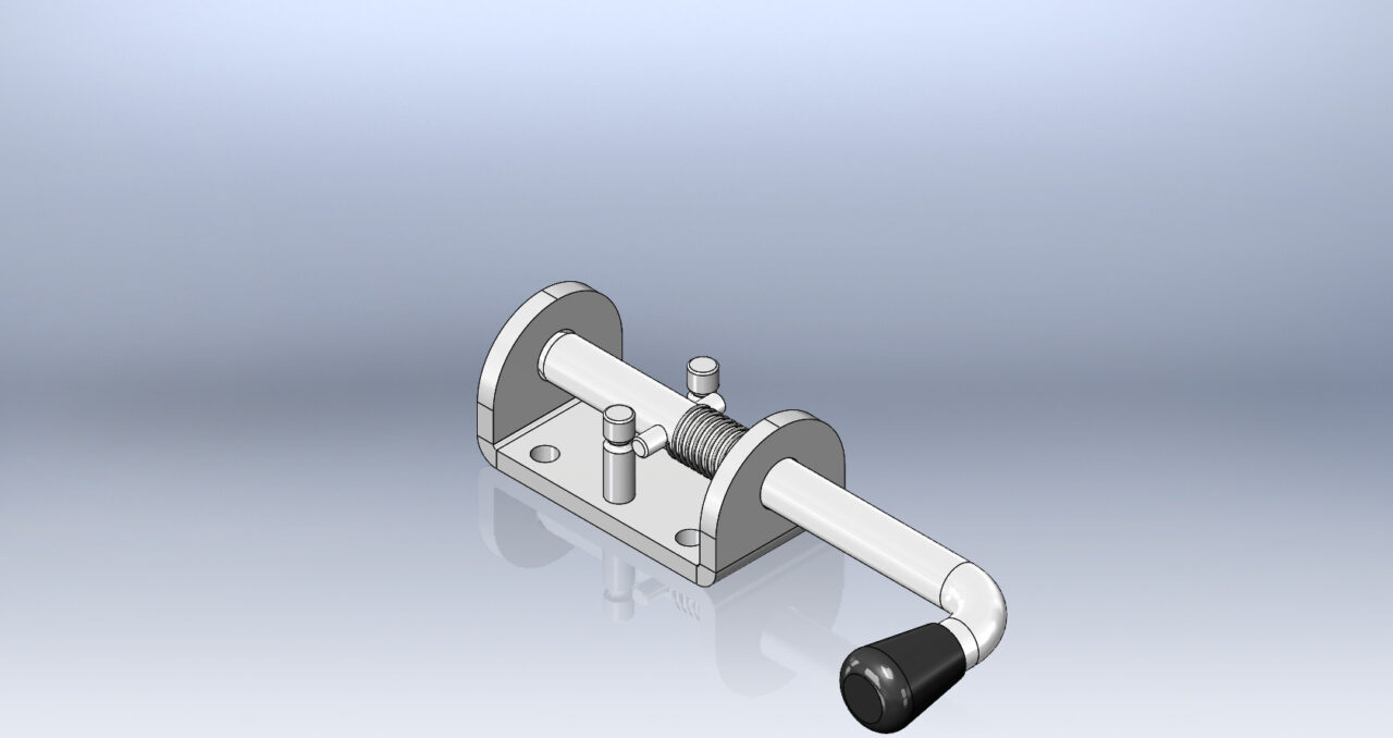 3D модель Фиксатор защелка 023000