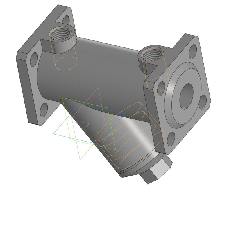 3D модель Фильтр газовый ФС-25