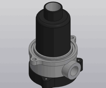3D модель Фильтр сливной MPF0301AG1A25HBP05