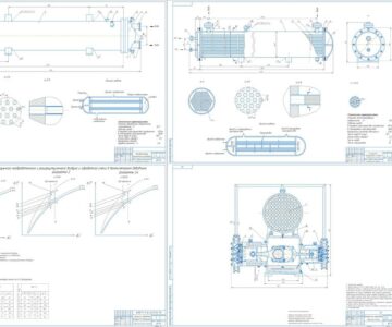 Чертеж Расчет холодильной установки Qo=818 кВт