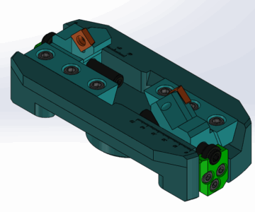 3D модель Резцовая головка для изготовления фасок 45 град