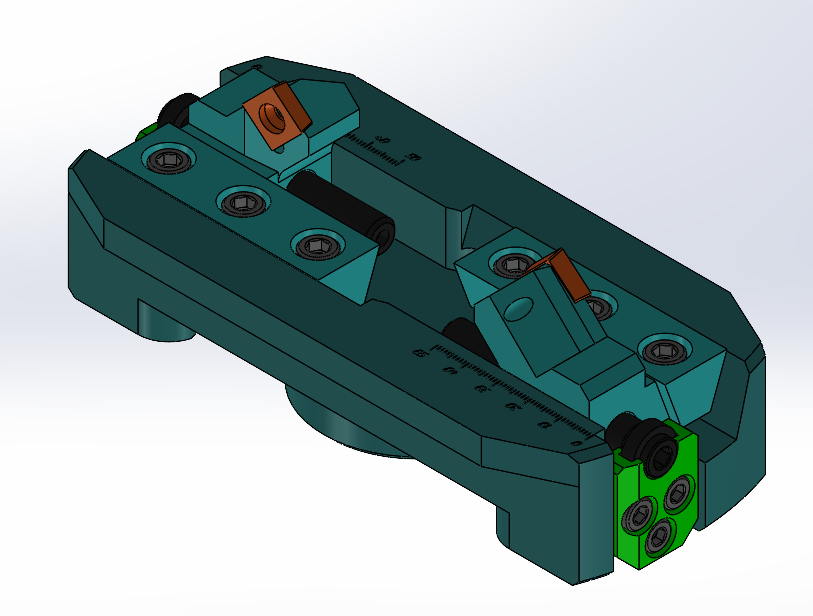 3D модель Резцовая головка для изготовления фасок 45 град