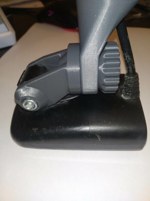 3D модель Поворотный держатель датчика эхолота Humminbird на 25 мм. трубу