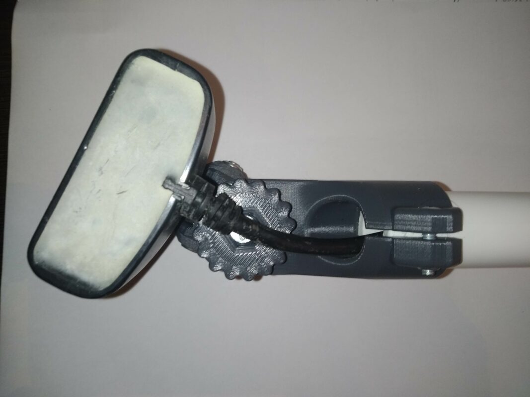 3D модель Поворотный держатель датчика эхолота Humminbird на 25 мм. трубу