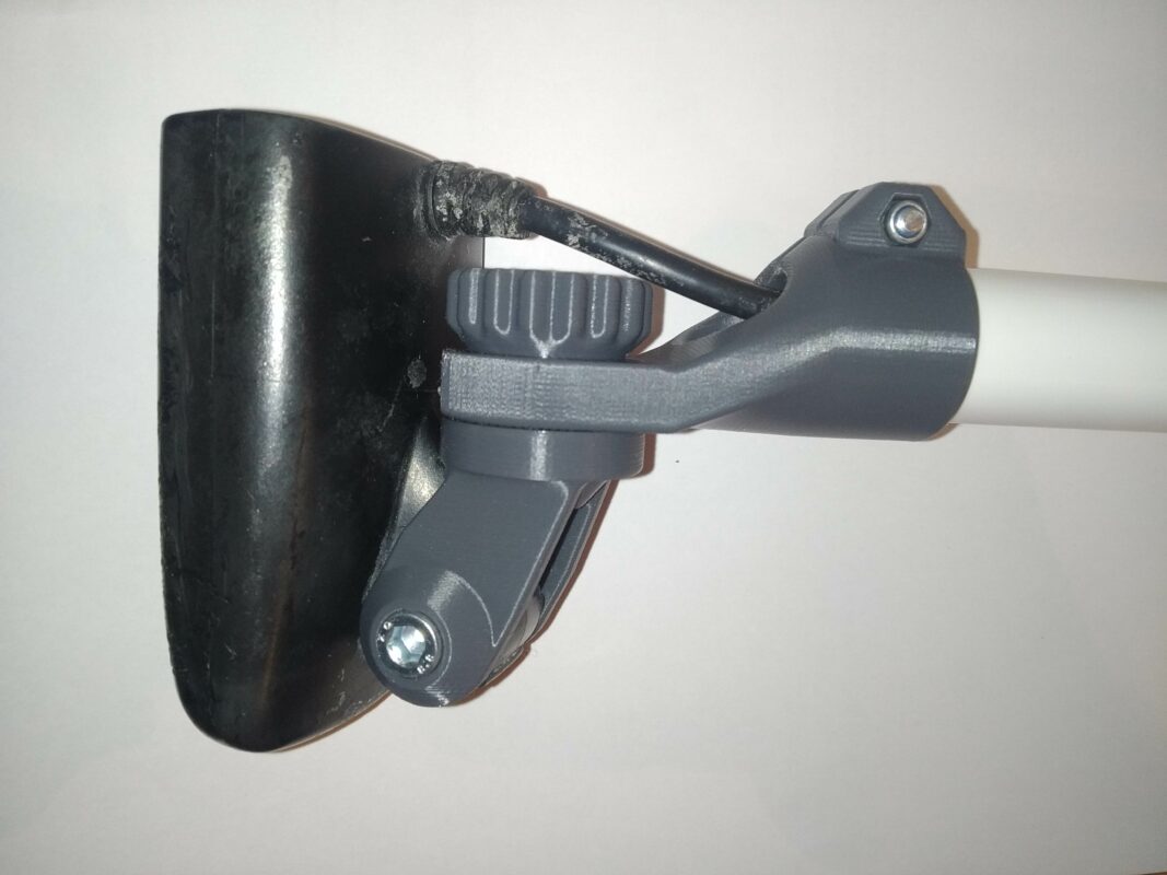 3D модель Поворотный держатель датчика эхолота Humminbird на 25 мм. трубу