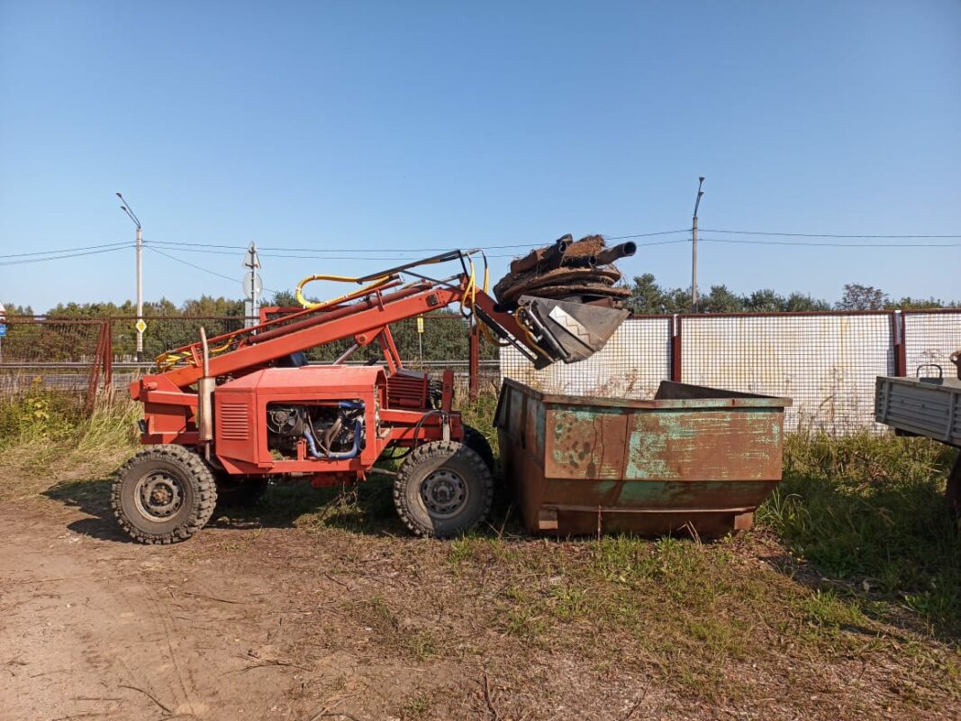 3D модель Ковш фронтального погрузчика челюстной 0,34 м3
