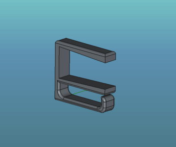 3D модель Держатель проводов
