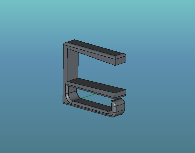 3D модель Держатель проводов