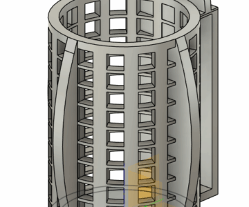Чертеж Рыболовная кормушка