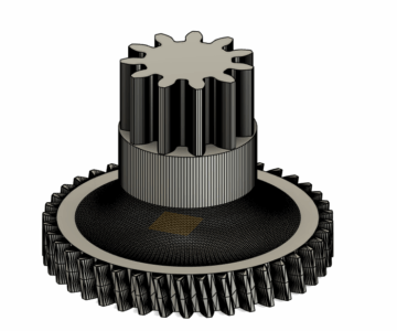 Чертеж Шестерня для Menuett 802672