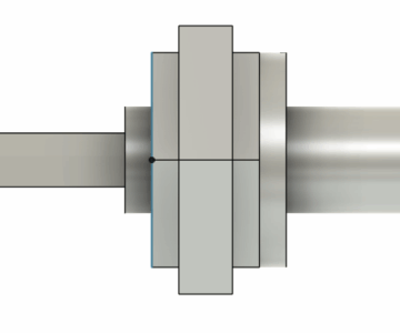 Чертеж Кнопка пультов от ТВ LG