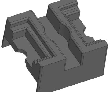 3D модель Изолятор полимерный 50-10-1 для шинодержателей