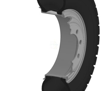 3D модель Модель колеса на Зил-130 7,0 20