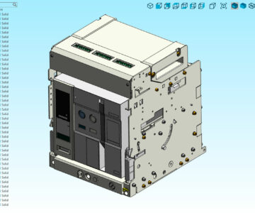 3D модель Вакуумный контактор LS Electric серии Susol (VCS)