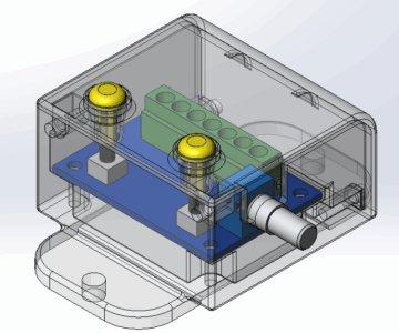 3D модель Короб ШИМ-контроллера в сборе