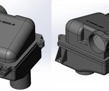 3D модель Корпус воздушного фильтра ВАЗ 2115