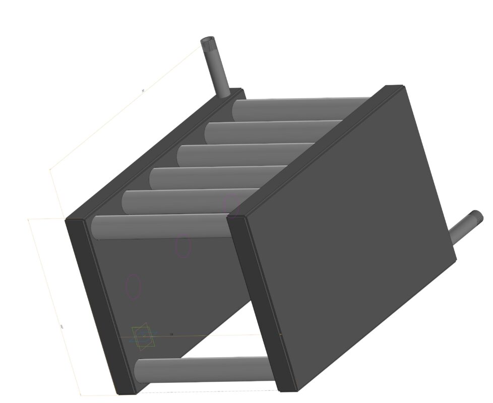 3D модель Котел в кирпичную печь