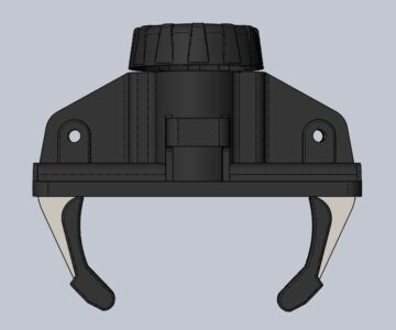 3D модель Быстросъемное крепление для автобоксов - "КРАБ"
