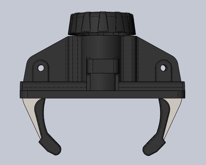3D модель Быстросъемное крепление для автобоксов - "КРАБ"