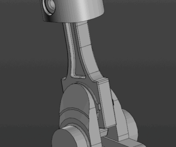 Чертеж Шатунно-поршневая группа 4ЧН 8.1/9.6