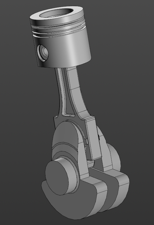 Чертеж Шатунно-поршневая группа 4ЧН 8.1/9.6