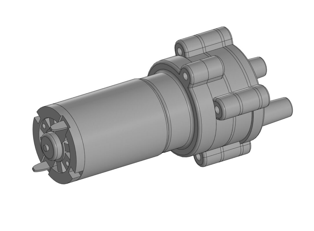 3D модель Модель водяного мембранного насоса Fiesta DC 6-12V