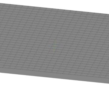 3D модель Настил решётчатый 895х1100х30