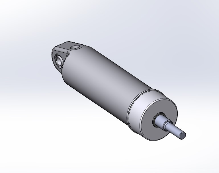3D модель Пневмоцилиндр Wabco 421 411 314 0 Горного тормоза Scania 4