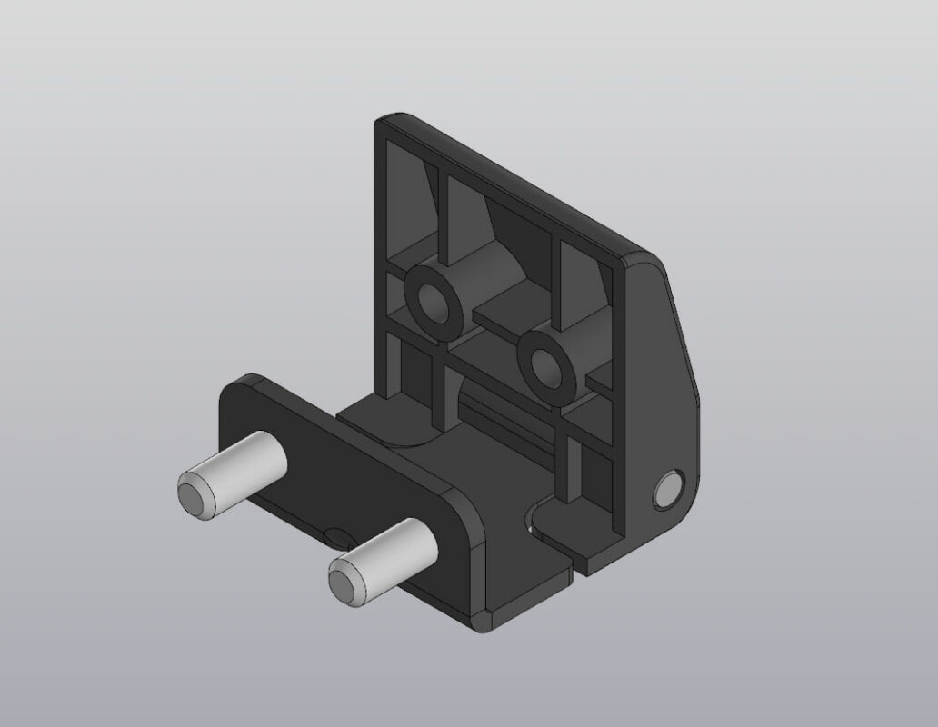 Чертеж Угловая петля 200-1-2-17
