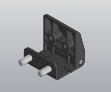 Чертеж Угловая петля 200-1-2-17