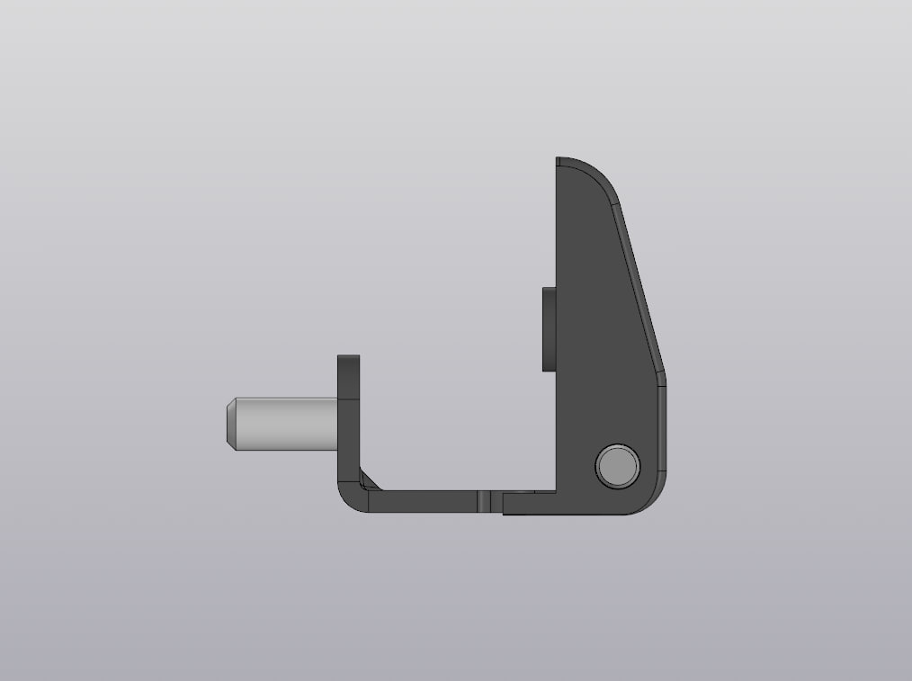 Чертеж Угловая петля 200-1-2-17