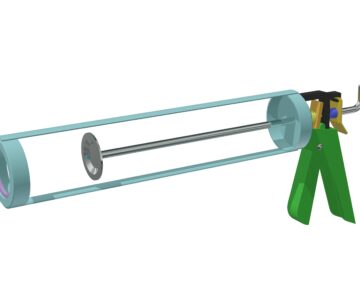 3D модель Пистолет для герметика