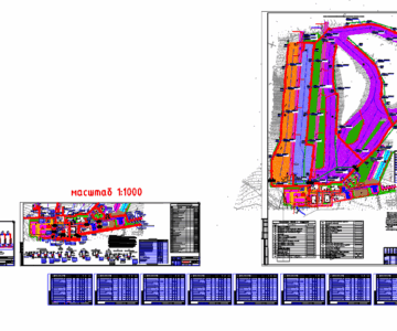 Чертеж Горнолыжный комплекс в Кольском районе