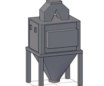 Чертеж 3D модель поточные весы KBTA-C