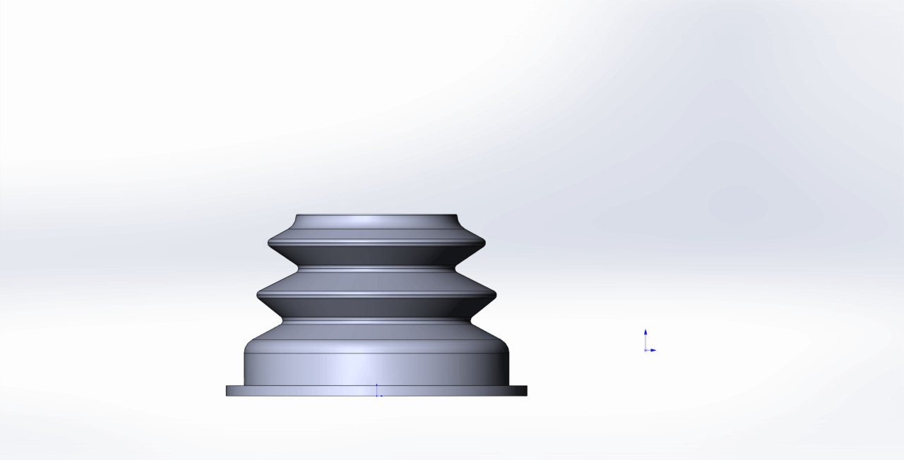 3D модель Пыльник верхней шаровой Ford