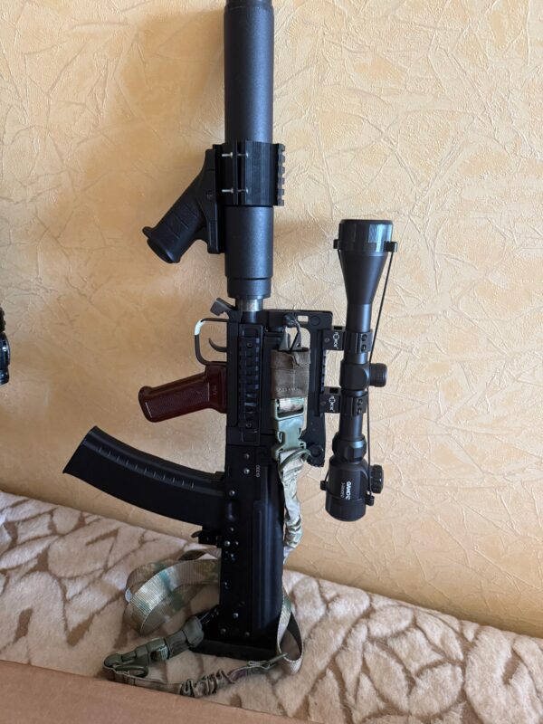 3D модель Планки пикатини на глушитель ОЦ-14 Гроза СтрайкАрмс (Страйкбол)