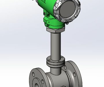 3D модель Расходомер ЭМИС-ВИХРЬ ЭВ200